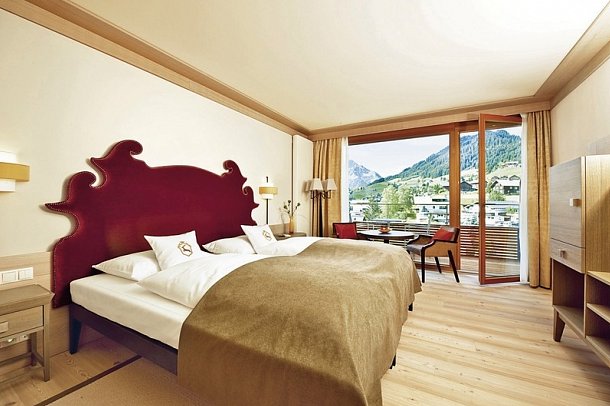 A-ROSA Ifen Hotel Kleinwalsertal - Wohnbeispiel Doppelzimmer (Zimmercodierungen DB3, DC3, D1L, D2L, D3L, D1G, D2G, D3G, DF1, DF2 & DF3)