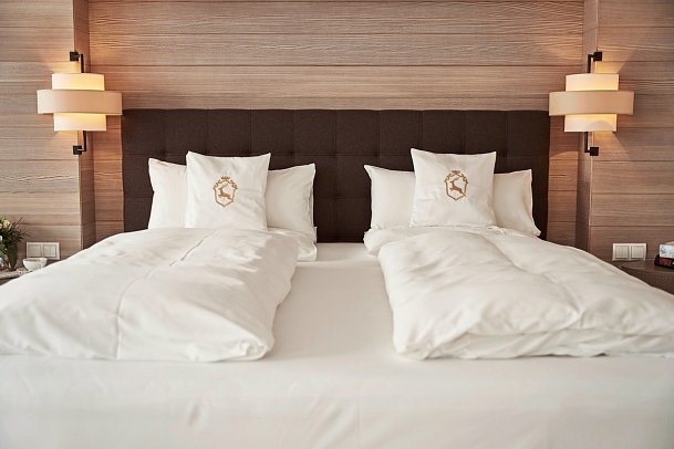 A-ROSA Ifen Hotel Kleinwalsertal - Wohnbeispiel Doppelzimmer Gartenblick (Zimmercodierungen D1G, D2G, D3G, DB2 & DC2)