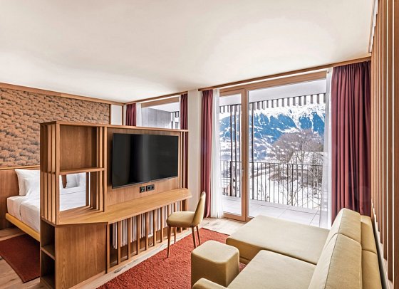 Falkensteiner Family Hotel Montafon - Wohnbeispiel Suite Familie (Zimmercodierung WI1)