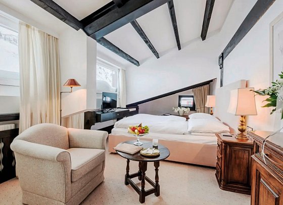 A-ROSA Thurnher’s Alpenhof Zürs - Wohnbeispiel Doppelzimmer Deluxe (Zimmercodierungen DD1, DD2 & DD3)