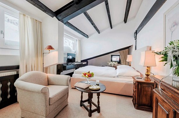 A-ROSA Collection Hotel Thurnher’s Alpenhof - Wohnbeispiel Doppelzimmer Deluxe (Zimmercodierungen DD1, DD2 & DD3)