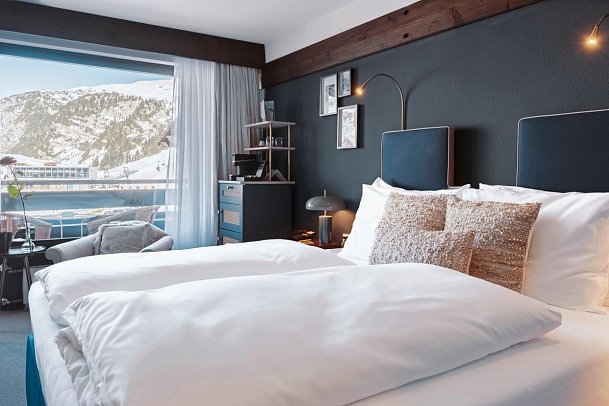 A-ROSA Collection Hotel Thurnher’s Alpenhof - Wohnbeispiel Doppelzimmer Deluxe (Zimmercodierungen DD1, DD2 & DD3)