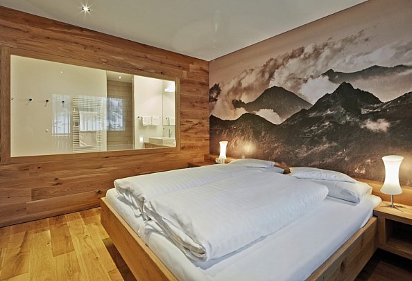 Sporthotel Silvretta Montafon - Wohnbeispiel Juniorsuite (Zimmercodierung JB1)