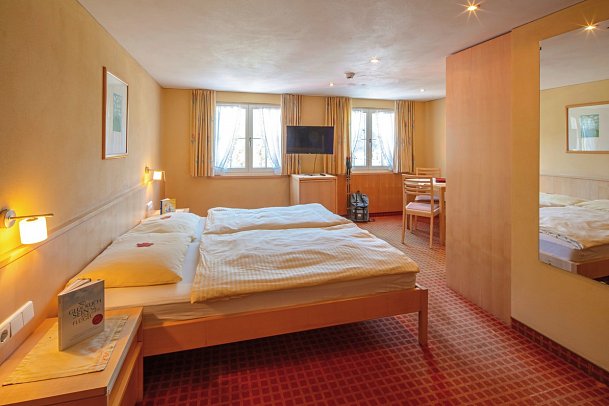 Sonne Bezau – Familotel Bregenzerwald - Wohnbeispiel Sonnenzimmer (Zimmercodierung DB1)