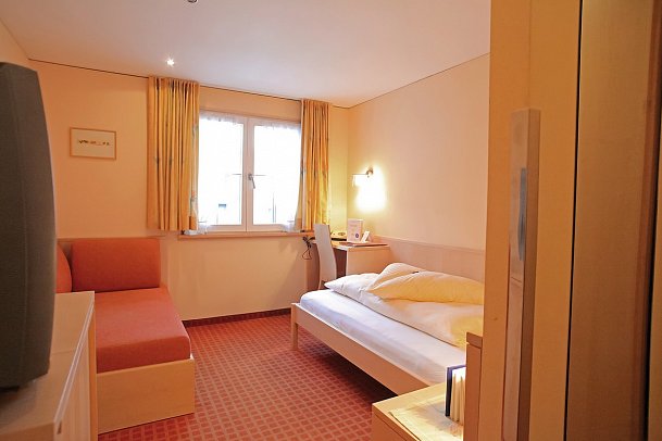 Sonne Bezau – Familotel Bregenzerwald - Wohnbeispiel Einzelzimmer Sternzimmer (Zimmercodierung EB1)