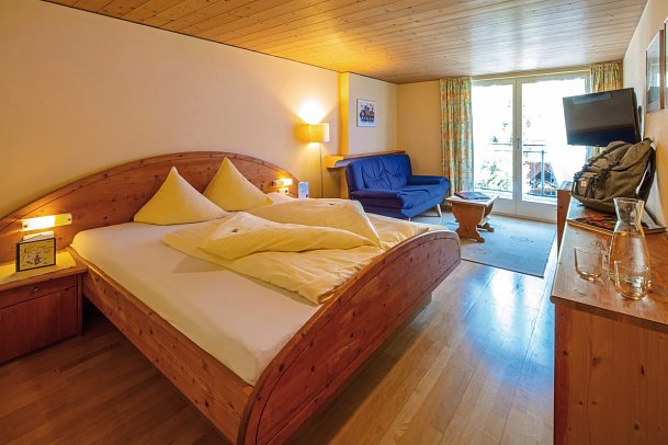 Sonne Bezau – Familotel Bregenzerwald - Wohnbeispiel Sonnenzimmer (Zimmercodierung DB1)