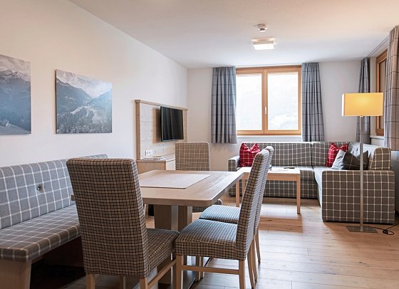 Kräuter & Spa DAS SCHÄFER - Wohnbeispiel Bergsuite 62 (Zimmercodierung WB2)