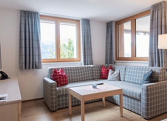 Kräuter & Spa DAS SCHÄFER - Wohnbeispiel Bergsuite 62 (Zimmercodierung WB2)