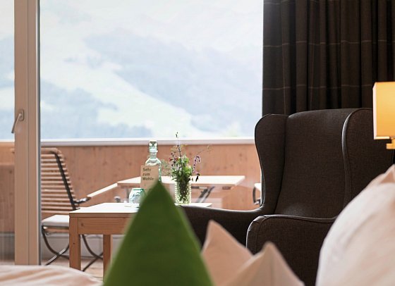 Kräuter & Spa DAS SCHÄFER - Wohnbeispiel Doppelzimmer Walserzimmer (Zimmercodierung DB1)