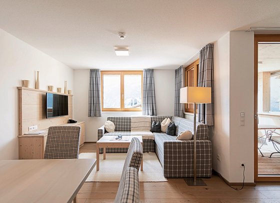 Kräuter & Spa DAS SCHÄFER - Wohnbeispiel Bergsuite 47 (Zimmercodierung WB1)