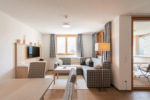 Kräuter & Spa DAS SCHÄFER - Wohnbeispiel Bergsuite 47 (Zimmercodierung WB1)