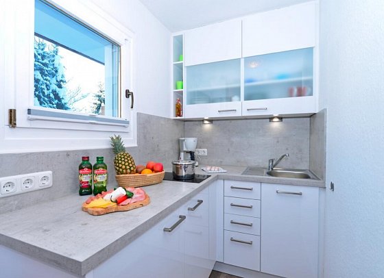 Familienhotel Kleinwalsertal - Wohnbeispiel Appartement 1 Schlafzimmer Komfort (Zimmercodierung AF1)