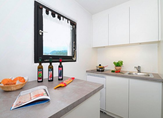 Familienhotel Kleinwalsertal - Wohnbeispiel Appartement Economy (Zimmercodierung AB1)
