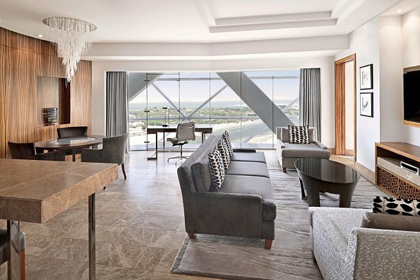 Andaz Capital Gate Abu Dhabi by Hyatt - Wohnbeispiel Capital Suite (Zimmercodierung WB1)