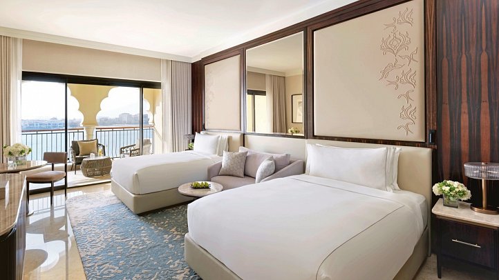 The Ritz-Carlton Abu Dhabi, Grand Canal - Wohnbeispiel Two Bedroom Family Deluxe (Zimmercodierung FD1)