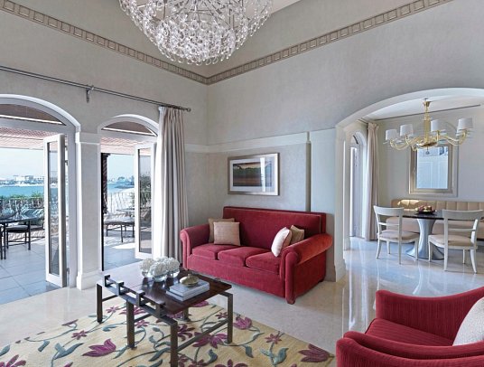 The Ritz-Carlton Abu Dhabi, Grand Canal - Wohnbeispiel Garden Suite (Zimmercodierung WB1)