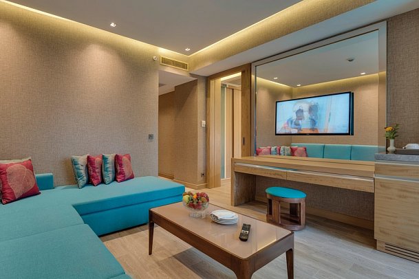 Club Grand Aqua - Wohnbeispiel Familienzimmer mit Verbindungstür