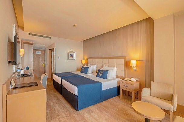 Kamelya Selin Hotel - Wohnbeispiel Doppelzimmer Deluxe (Zimmercodierungen DB2, DC2, DDN & DCN)