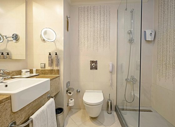Kamelya Selin Hotel - Beispiel Bad Doppelzimmer Deluxe (Zimmercodierungen DDL, DCL, DDN, DB2 & DC2)