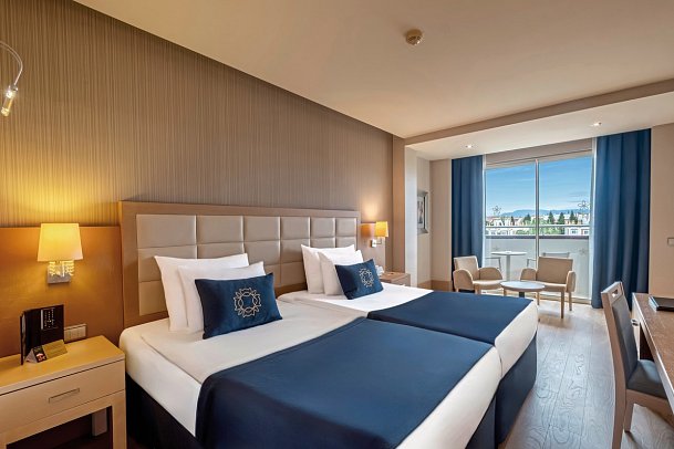 Kamelya Selin Hotel - Wohnbeispiel Doppelzimmer Deluxe Landblick (Zimmercodierungen DDL & DCL)