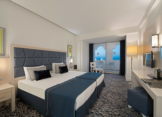 Kamelya Fulya Hotel - Wohnbeispiel Doppelzimmer Meerblick (Zimmercodierungen DBM & DCM)