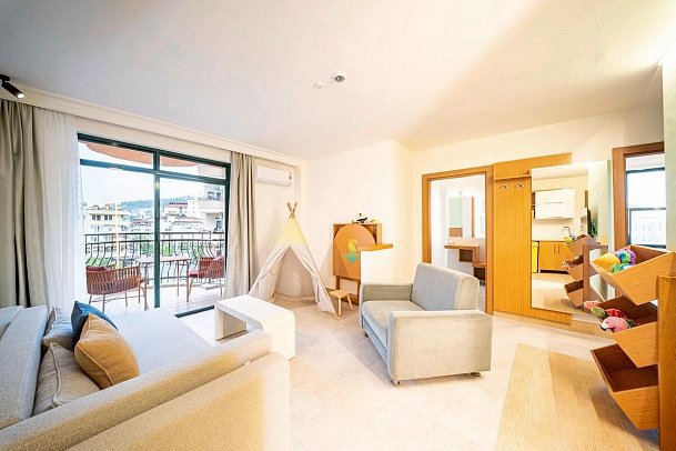 Calimera Sunpark Alanya - Wohnbeispiel Calimera Familienzimmer mit 2 Schlafräumen (Zimmercodierungen FB2, FB3 & FB4)