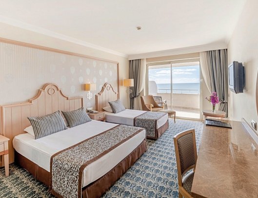 Starlight Resort Hotel - Wohnbeispiel Doppelzimmer Meerblick (Zimmercodierungen DBM & DCM)