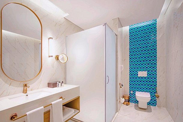 Güral Premier Tekirova - Wohnbeispiel Familienzimmer Deluxe Superior Plus (Zimmercodierungen FV1, FV2 & FV3)