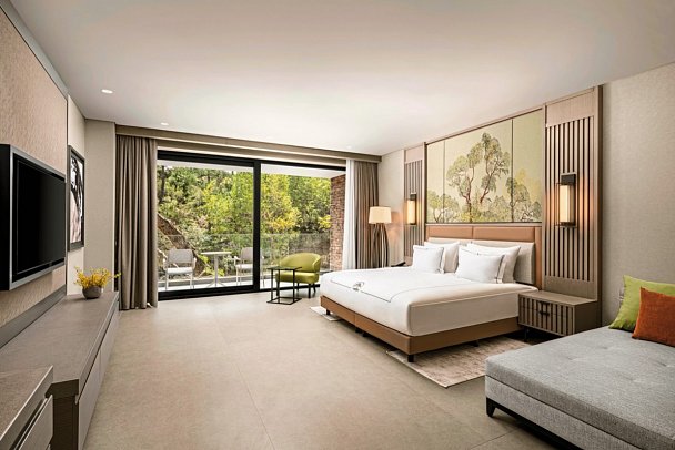 NG Phaselis Bay - Wohnbeispiel Familienzimmer Theme Deluxe Waldblick