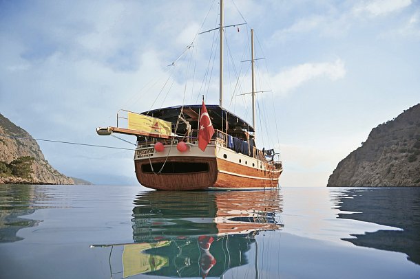 Blaue Reise Türkische Riviera