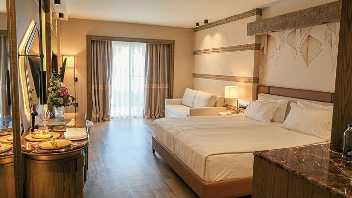 Kempinski Hotel The Dome - Wohnbeispiel Doppelzimmer (Zimmercodierungen DSL, DSF & DSN)