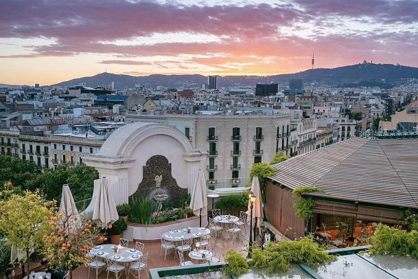 El Palace Hotel Barcelona - Rooftop Garden