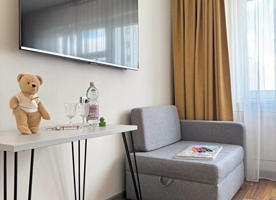 SORAT Hotel Berlin - Wohnbeispiel Familienzimmer (Zimmercodierung FB1)