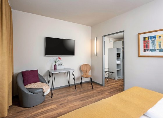 SORAT Hotel Berlin - Wohnbeispiel Pure Zimmer (Zimmercodierung DB1)