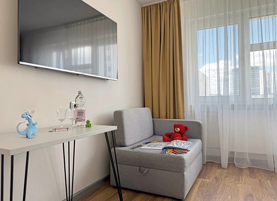 SORAT Hotel Berlin - Wohnbeispiel Familienzimmer (Zimmercodierung FB1)