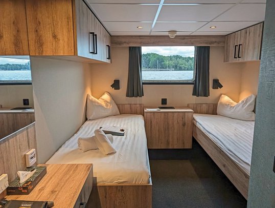 MS Princess - Entlang der Oder bis zur Ostsee - 2-Bett Kabine Hauptdeck, MS Princess