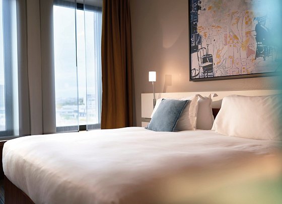 Dorint Kurfürstendamm Berlin - Wohnbeispiel Doppelzimmer Komfort (Zimmercodierung DF2)