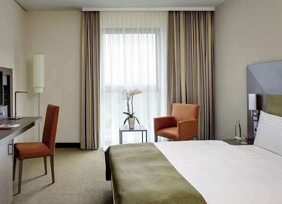 IntercityHotel Berlin Hauptbahnhof - Wohnbeispiel Doppelzimmer Standard (Zimmercodierungen DG1 & DC1)