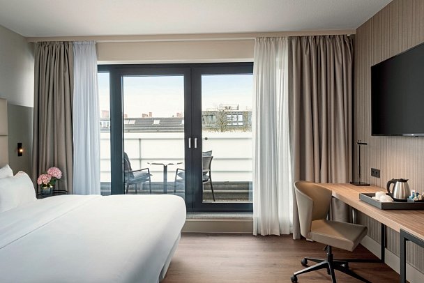 NH Berlin Kurfürstendamm - Wohnbeispiel Doppelzimmer Standard (Zimmercodierung DG1)