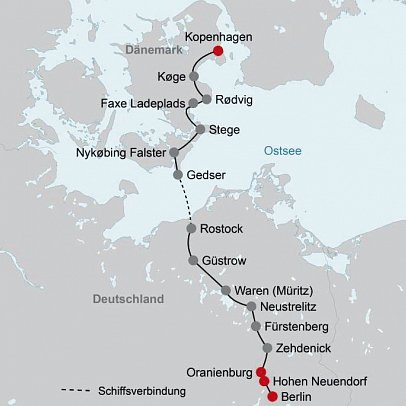 Radtour Berlin - Kopenhagen