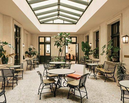 Hotel Château Royal - Wintergarten