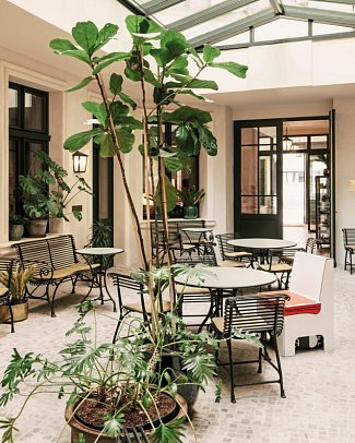 Hotel Château Royal - Wintergarten