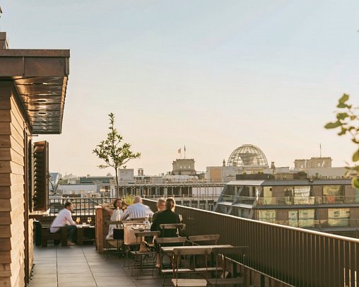 Hotel Château Royal - Dachterrasse