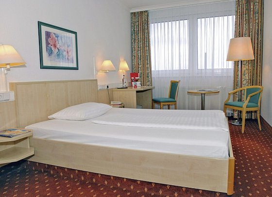 IntercityHotel Schwerin - Wohnbeispiel Doppelzimmer Standard (Zimmercodierungen DG1 & DC1)