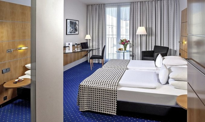 Dorint Hotel Potsdam - Wohnbeispiel Doppelzimmer Standard (Zimmercodierung DG1)