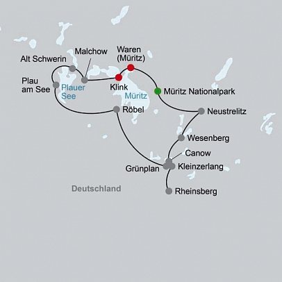 Rund um Müritz & Plauer See