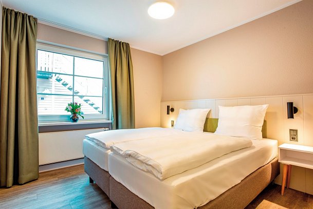 BEECH Resort Fleesensee - Wohnbeispiel Appartement Maisonette (Zimmercodierung MB1)