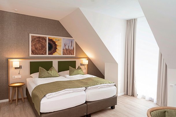 BEECH Resort Plauer See - Wohnbeispiel Komfortzimmer Walddorf oder Schilfdorf (Zimmercodierungen DB1, DF1 & DC1)