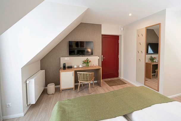 BEECH Resort Plauer See - Wohnbeispiel Komfortzimmer Walddorf oder Schilfdorf (Zimmercodierungen DB1, DF1 & DC1)