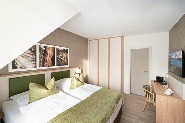 BEECH Resort Plauer See - Wohnbeispiel Komfortzimmer Walddorf oder Schilfdorf (Zimmercodierungen DB2, DF1 & DC1)